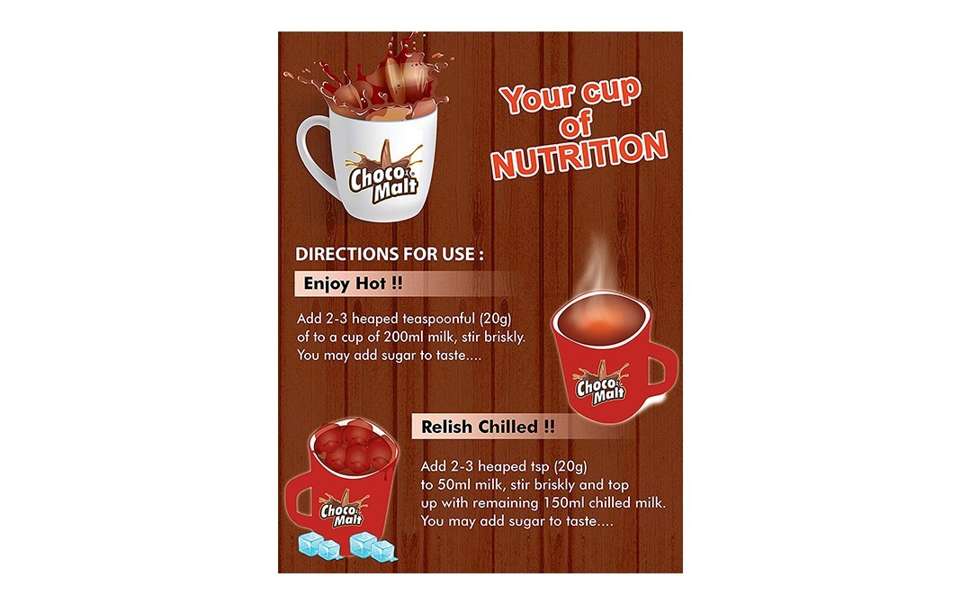Milkose Choco Malt Coffee Dive    Pack  500 grams